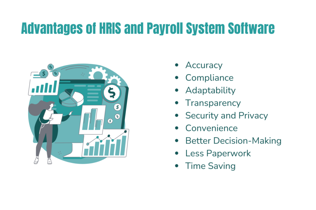 Advantages of HRIS and payroll system software