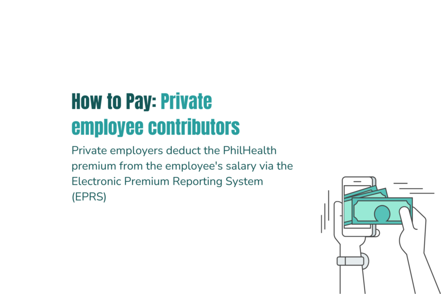 How to Pay Private employee contributors