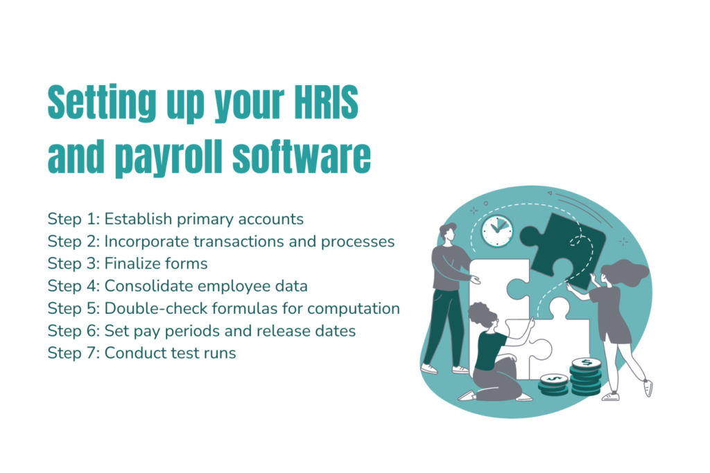 Setting up your HRIS and payroll software