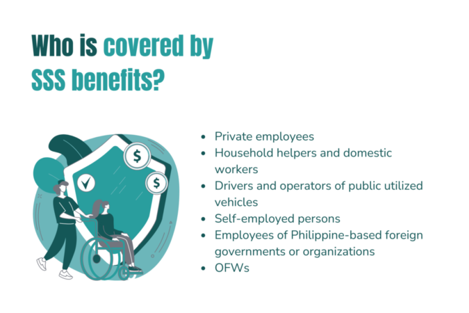 Who is covered by SSS benefits