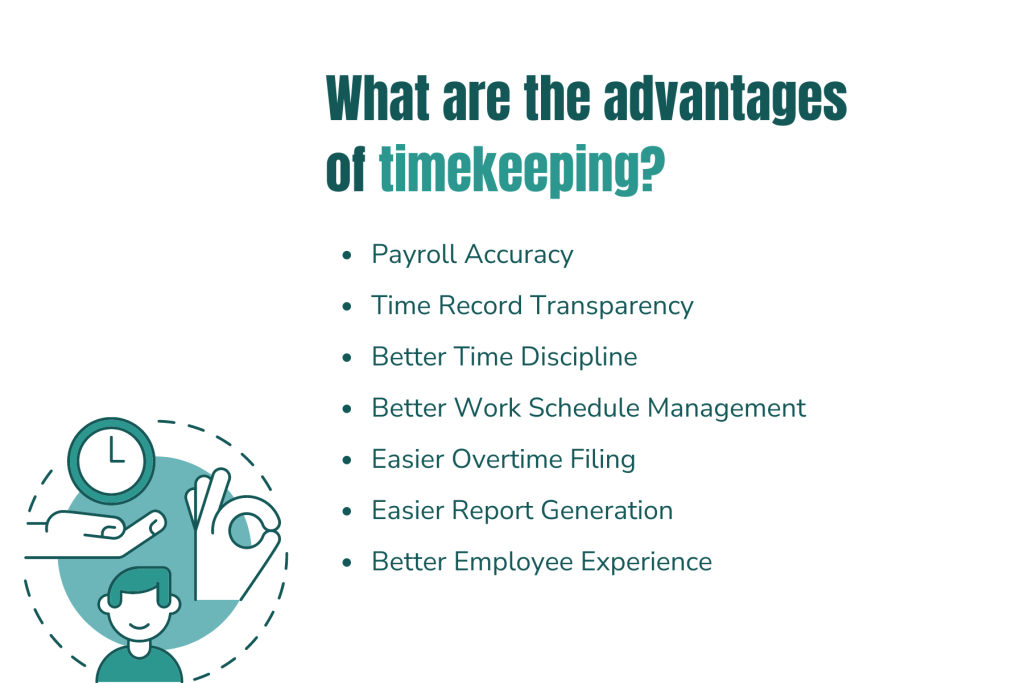 Timekeeping benefits