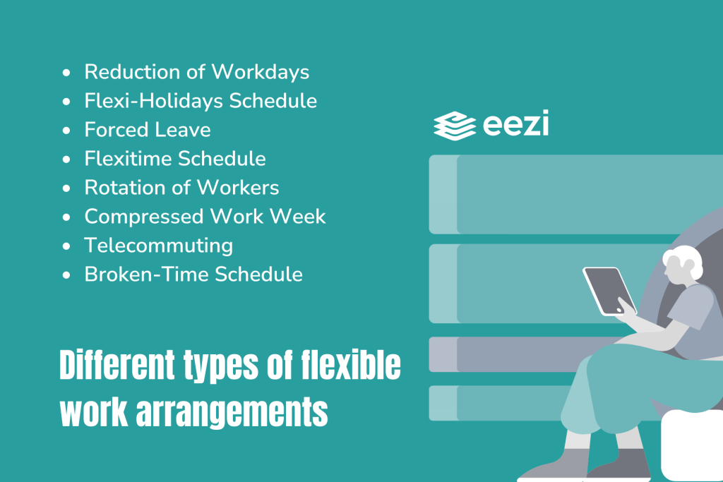 Different types of flexible work arrangements